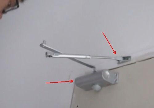 内开闭门器安装视频